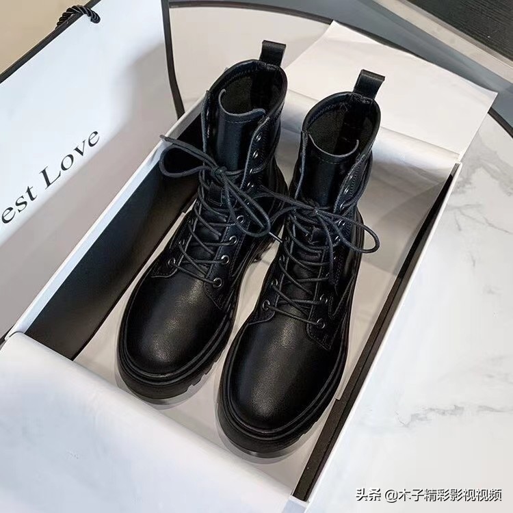 3515女士马丁靴品牌正品真皮,翻毛皮马丁靴女款爆款灰色