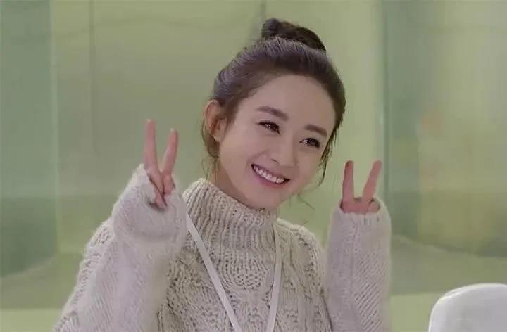 赵丽颖才是审美风向标,赵丽颖最新眉毛画法