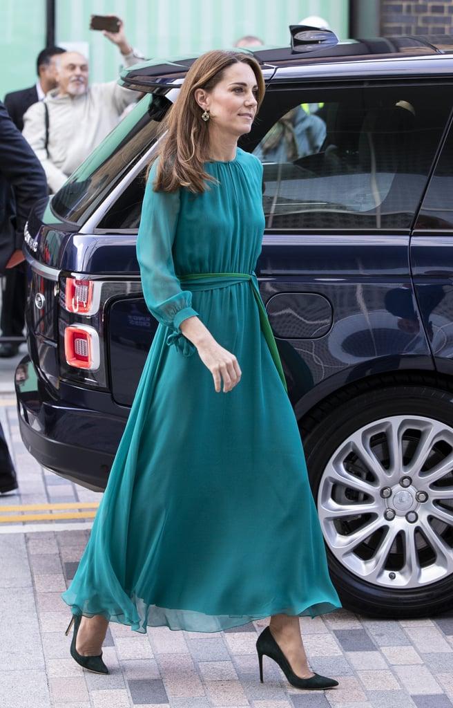 凯特王妃简约耳坠,凯特王妃耳环经典图片