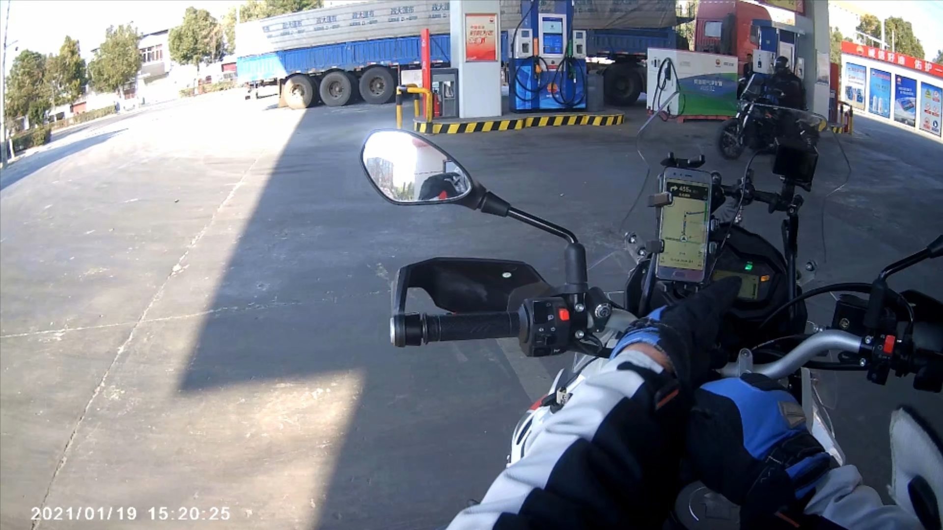 摩托附近风景,摩托打卡地附近