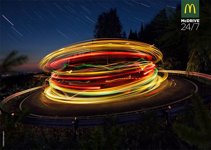 麦当劳的创意海报加解析,麦当劳的海报设计