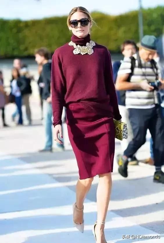 多种戴法的毛衣链,毛衣链戴多长好看