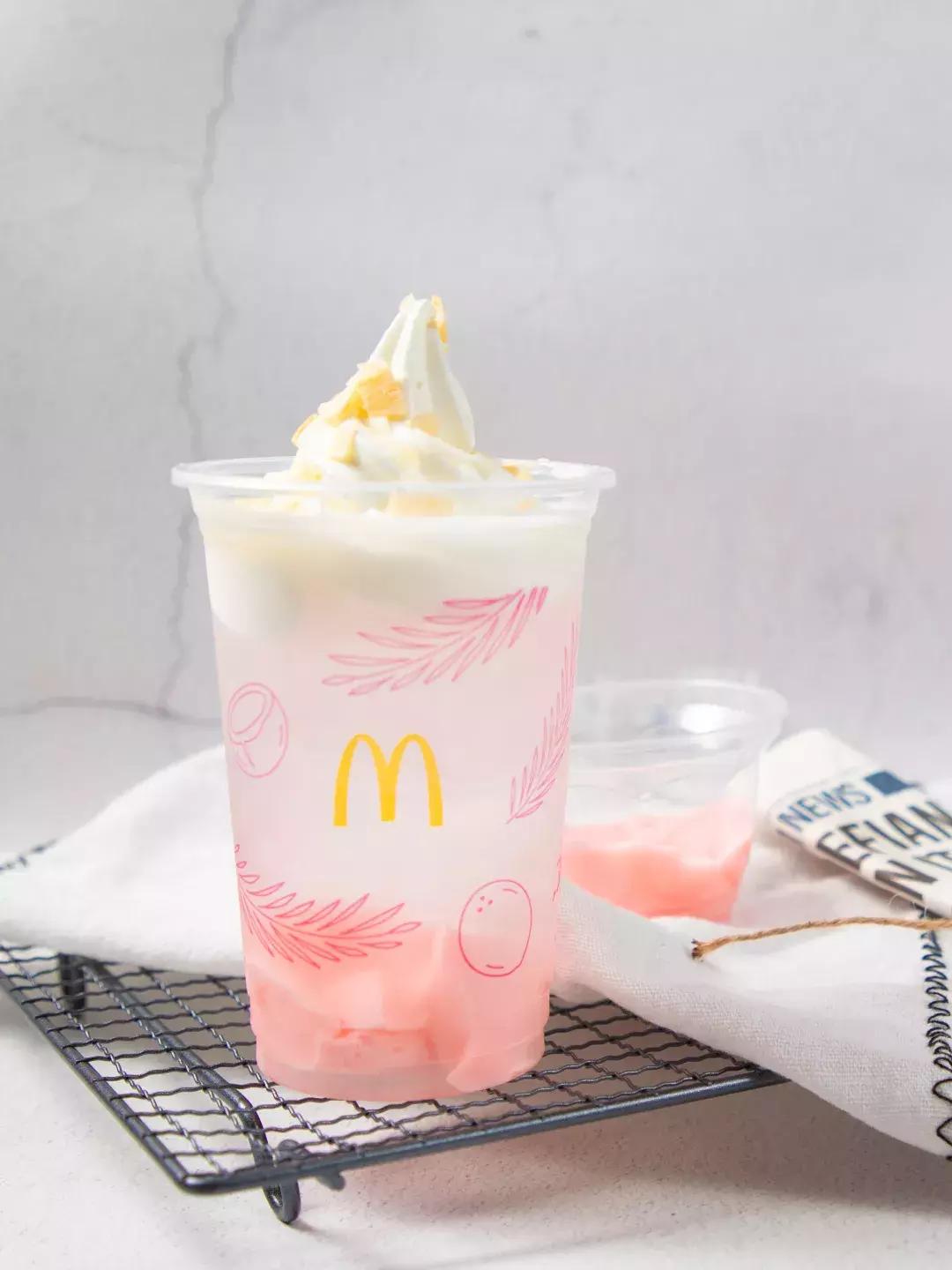 麦当劳浓浓厚椰系列,麦当劳脆脆椰