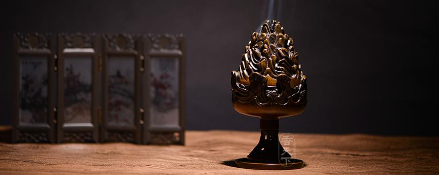 香炉玲珑雅致,香炉怎么陈设