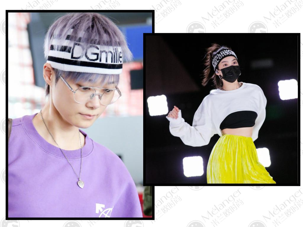 欧阳娜娜、宋妍霏都在戴的宽发带，简直是秃头女孩的救星