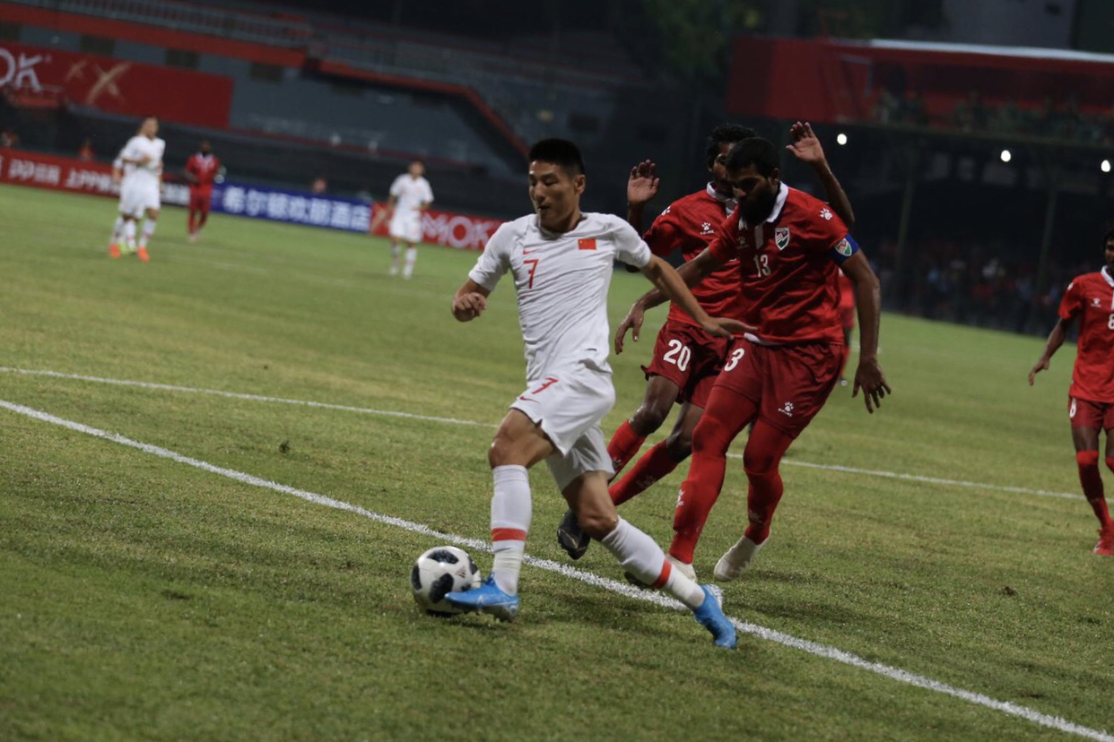 吴曦远射武磊,国足捷报