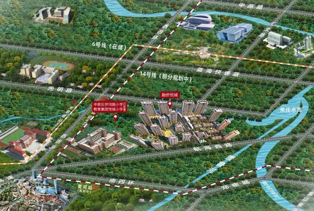 一个正在崛起的新区,一个新开发的新城