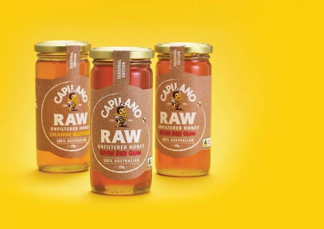 这些蜜蜂品牌及包装设计也太有样了