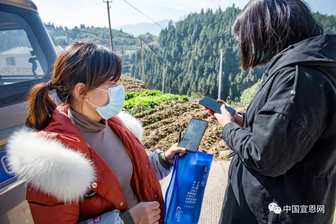 1米多长的购物小票,不是买给自己!谢谢恩施有你们奔走