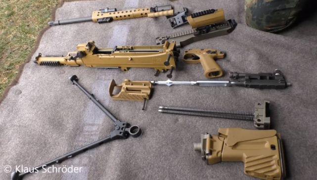 德国mg42通用机枪现代版,mg42机枪有多厉害