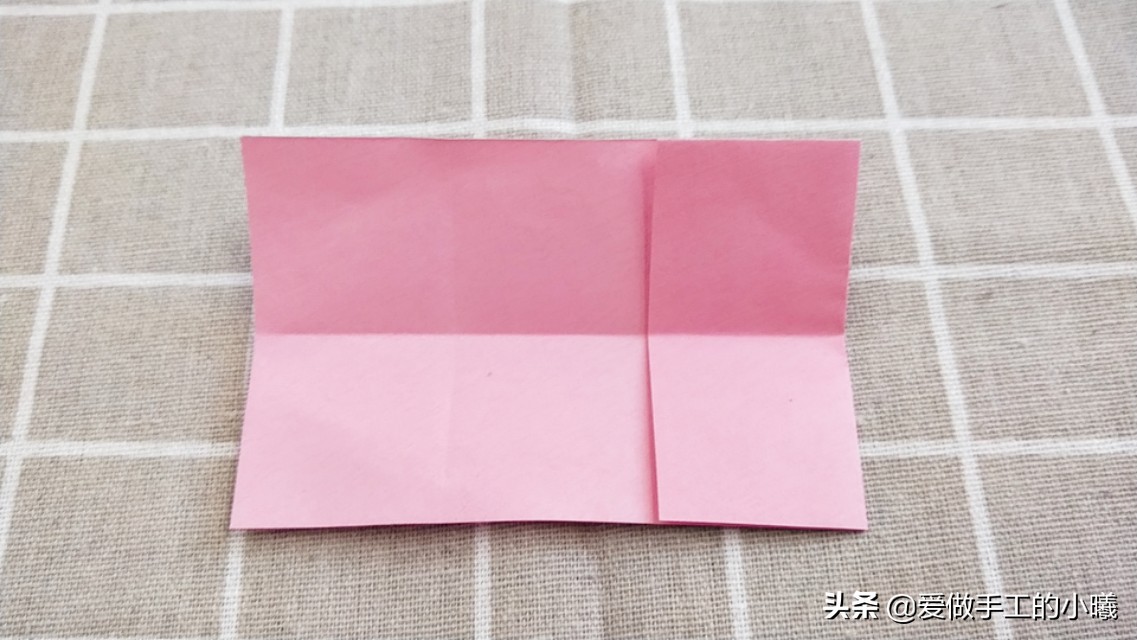 教你用1张纸折出心心相印，简单又漂亮，送给喜欢的Ta