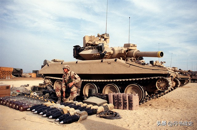 美国最后的轻型坦克M551,改进问题过后其实很强,曾参与海湾战争