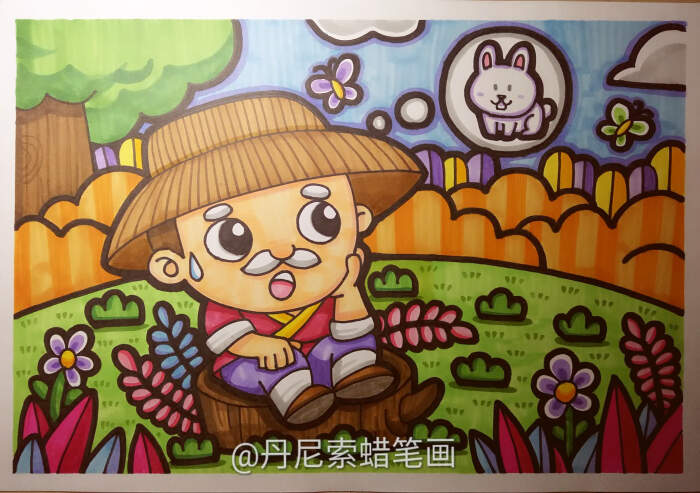 8-12岁儿童绘画范画,简单又好画的儿童画大全