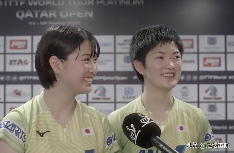 日本天才向国乒2大将下战书！用中文喊出夺冠国乒悍将太猛刮破脸