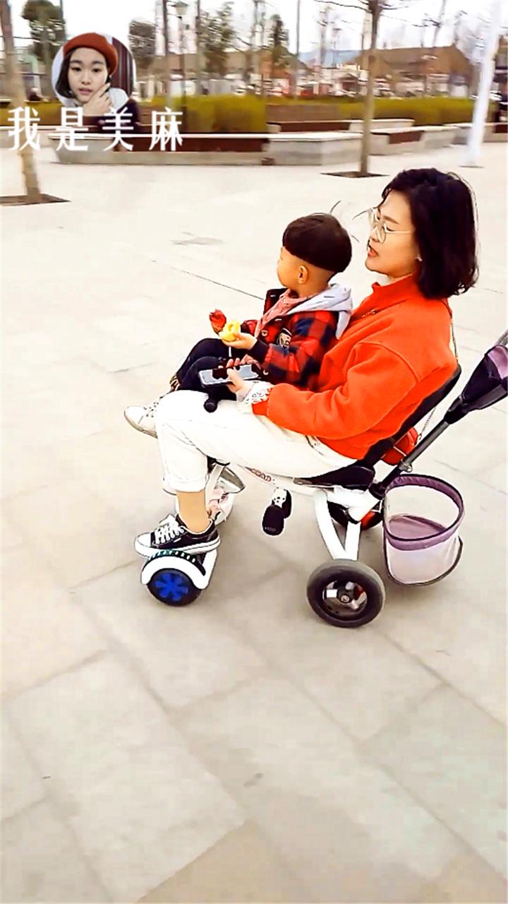 爸爸自制卡丁车,爸爸给儿子做了一辆跑车