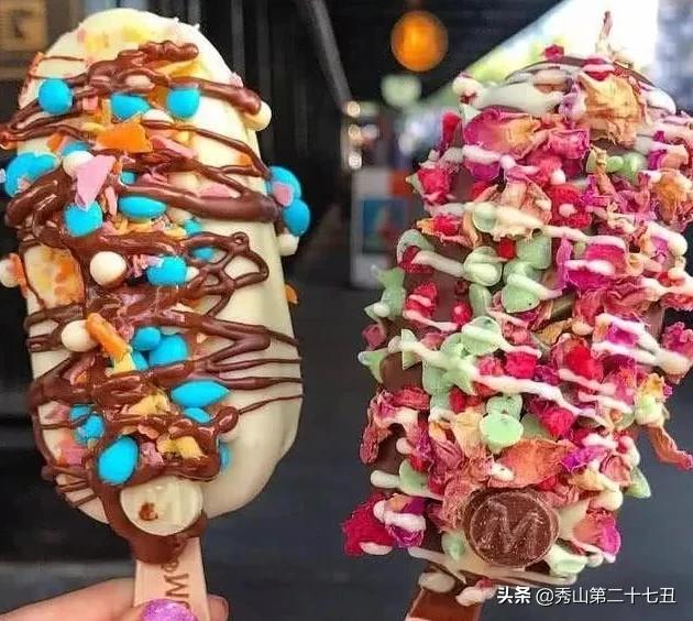 学生党超大份雪糕,学生买的雪糕