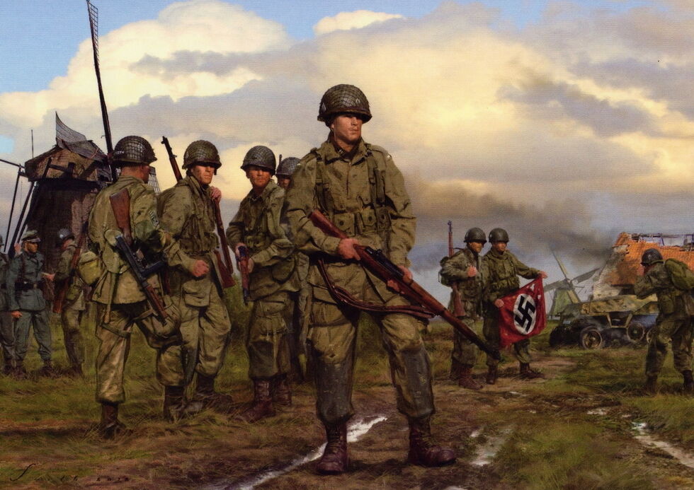 诺曼底登陆阵亡美军士兵惨状,美军诺曼底登陆真实场面