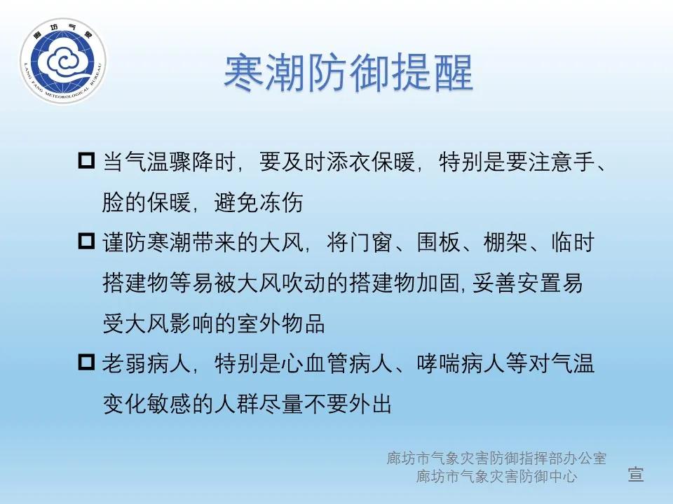 廊坊将迎大风降温天气情况,廊坊最冷天气是不是过去了