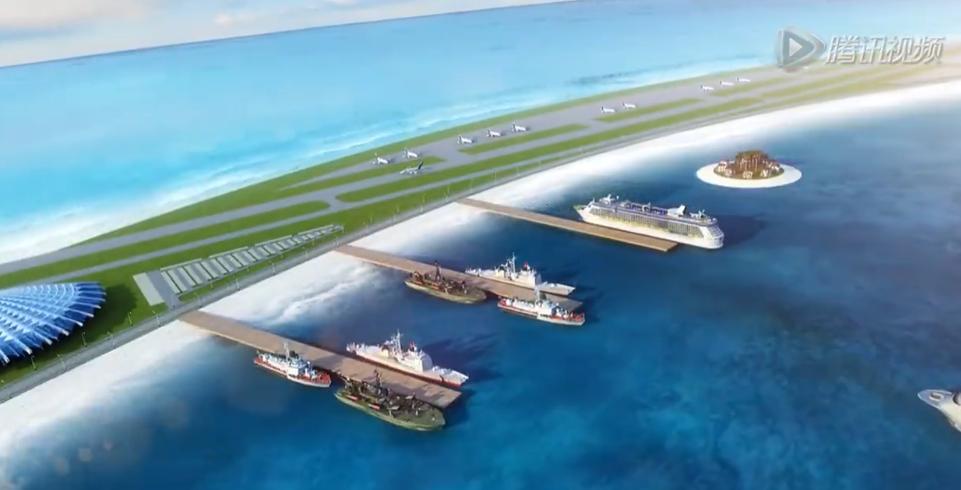 南海收复了多少岛屿,中国南海未来第一大城市