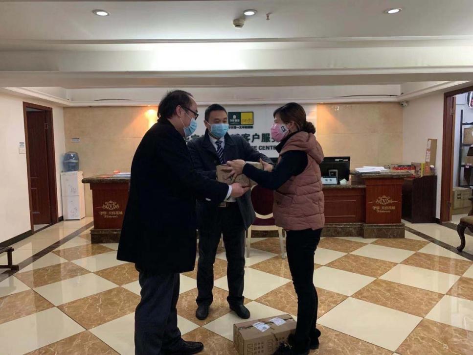 感谢业主捐抗疫物资,为抗疫捐赠物资人员的致辞