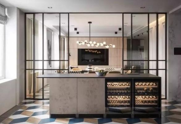 开放式厨房台面收纳整理技巧,小户型厨房台面收纳