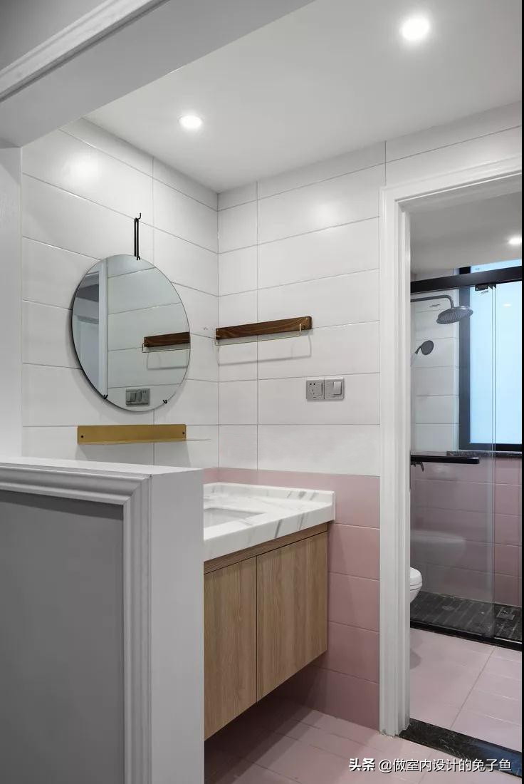 卫生间洗漱台马桶怎么布局,卫生间淋浴马桶洗漱台位置设计