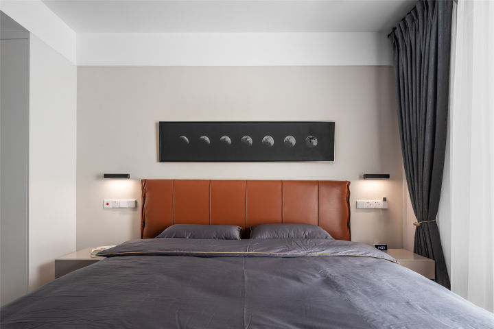 97平方酒店式小三房经济装修,极简酒店风装修小三房