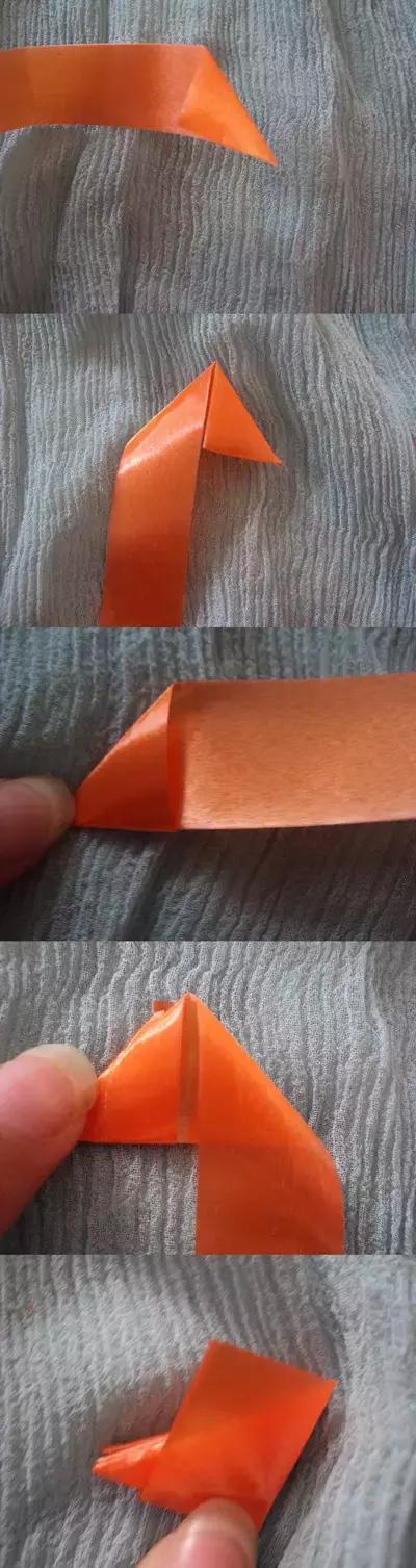 90年代折风铃详细教程,80后的风铃怎么折