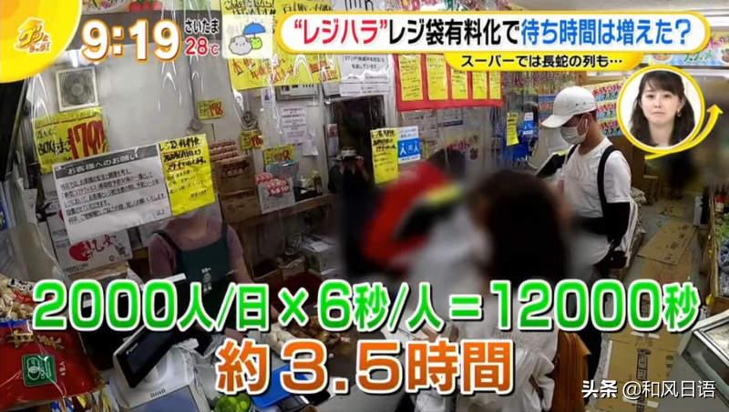 日本塑料袋收费后的乱象，日语中的暧昧表达拖慢结账速度