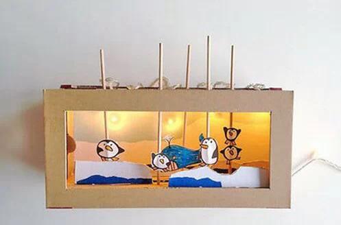 鞋盒手工创意小学,4-6岁儿童鞋盒手工小汽车