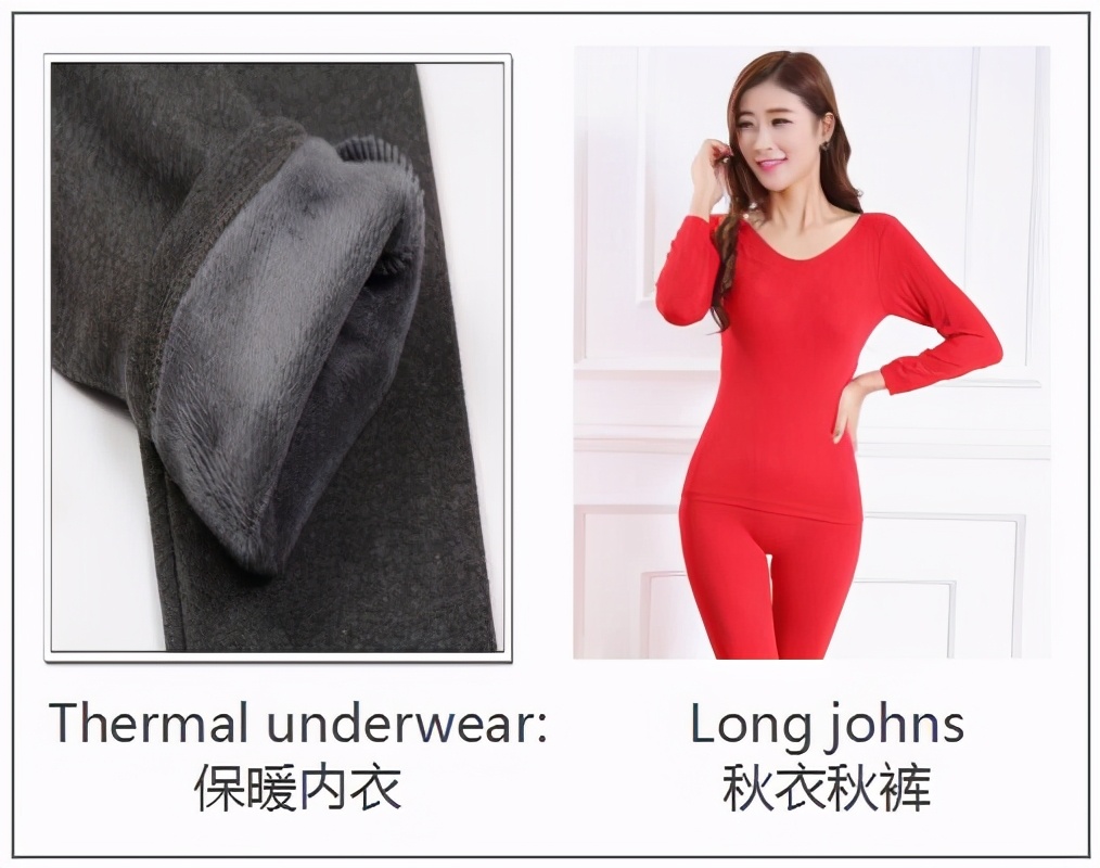 关于衣物英语怎么速记,冬天衣物英语词汇导入