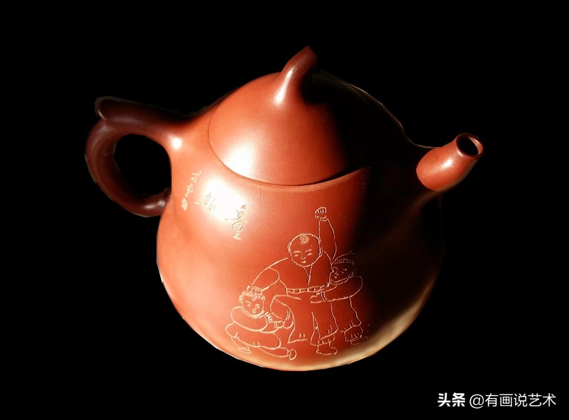 范曾紫砂壶真迹价格,紫砂壶上的范曾画是真的吗