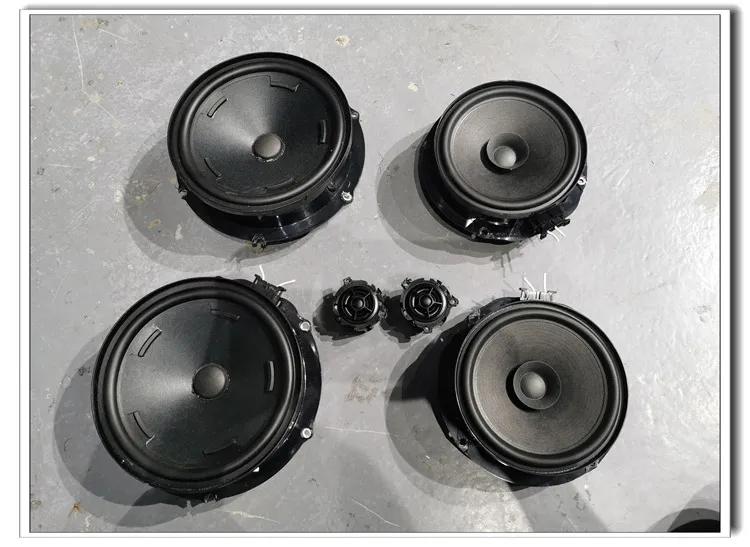 汕头汽车音响改装低音炮,大众探岳改装音响后喇叭不响