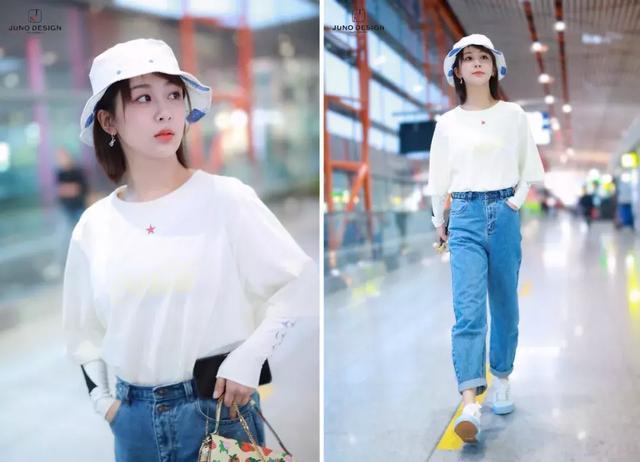 T恤的100种最新穿法，怎么遮肉怎么穿？