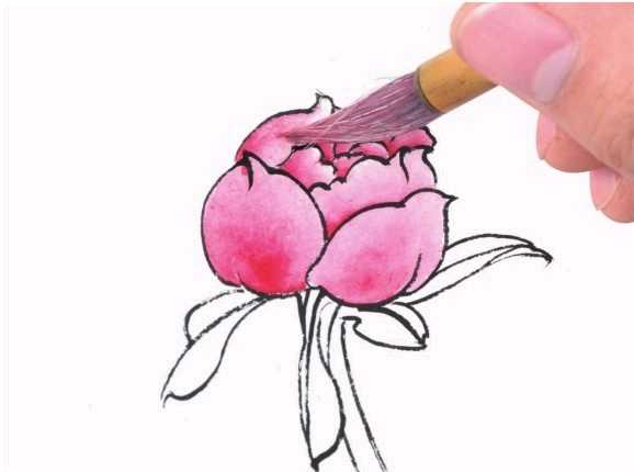 工笔渲染手法技巧,工笔画着色技法视频