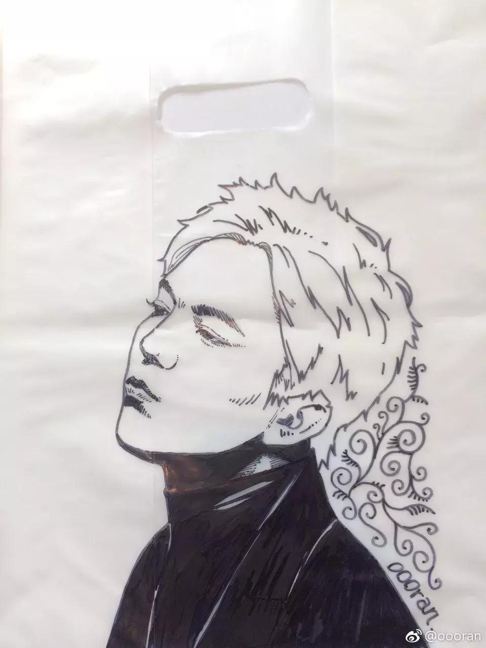 外卖小哥颜值高走红,全网最牛外卖小哥画画