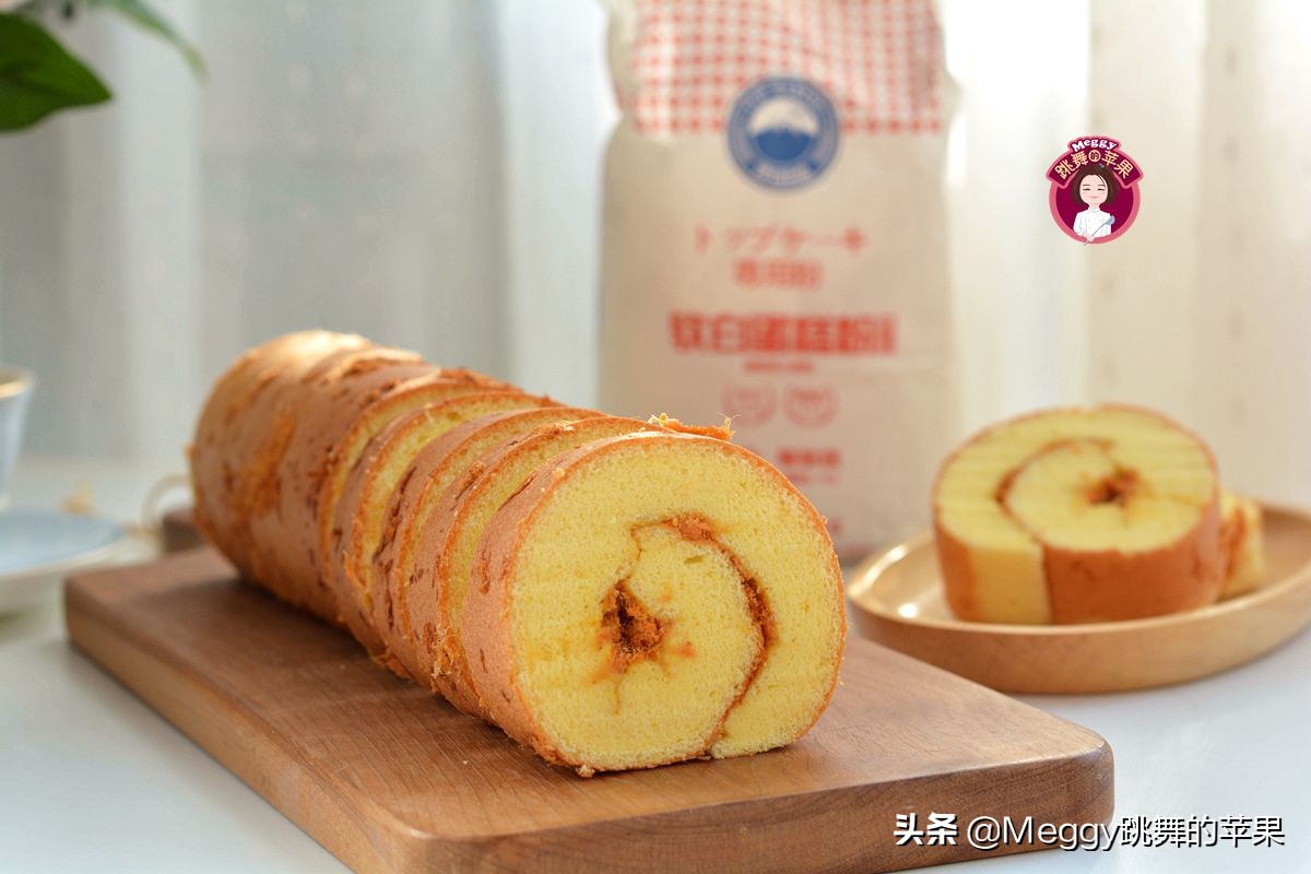 肉松蛋糕卷控出油,肉松蛋糕卷香甜咸香松软馋哭了