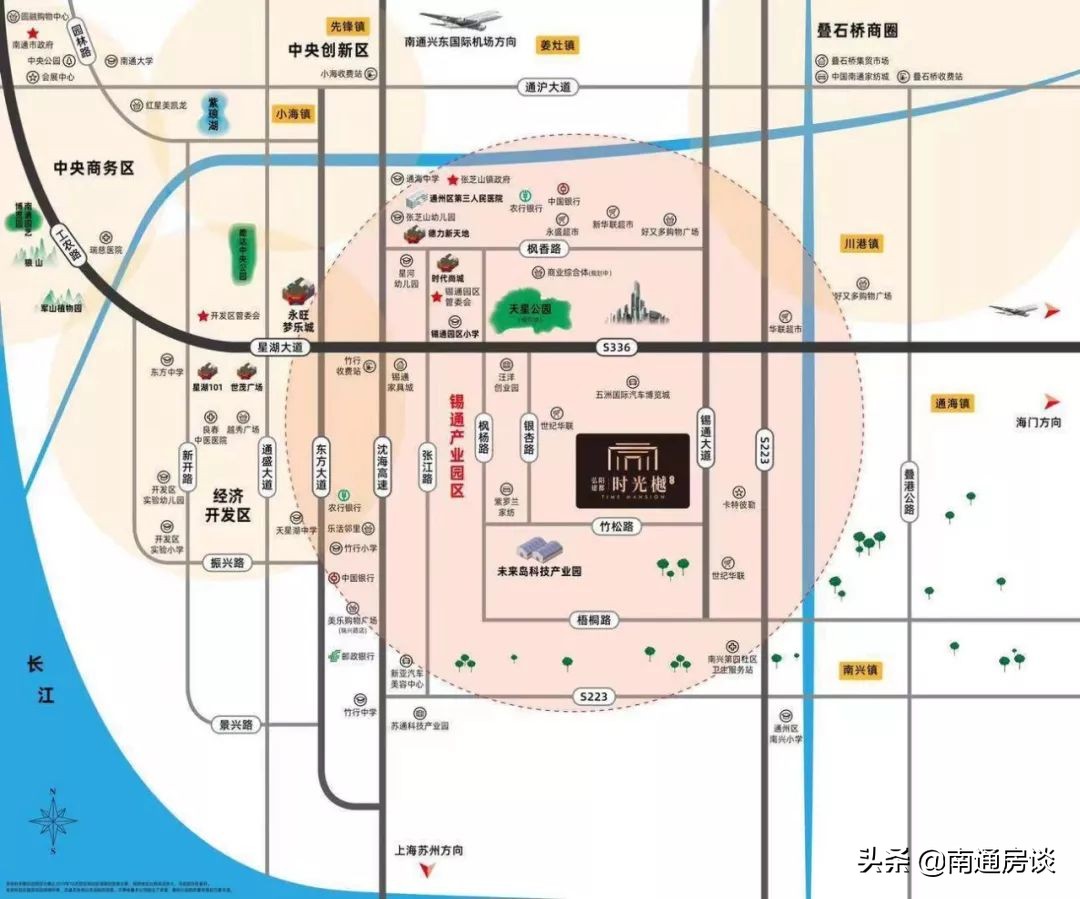 锡通园区弘阳时光樾效果图,弘阳建都时光樾有发展前途吗