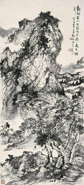 郑午昌花鸟,丝鬓散人郑午昌百幅绘画作品赏析