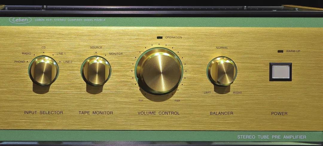 释放优质电子管的纯粹魅力，LebenRS-28CX电子管前级放大器