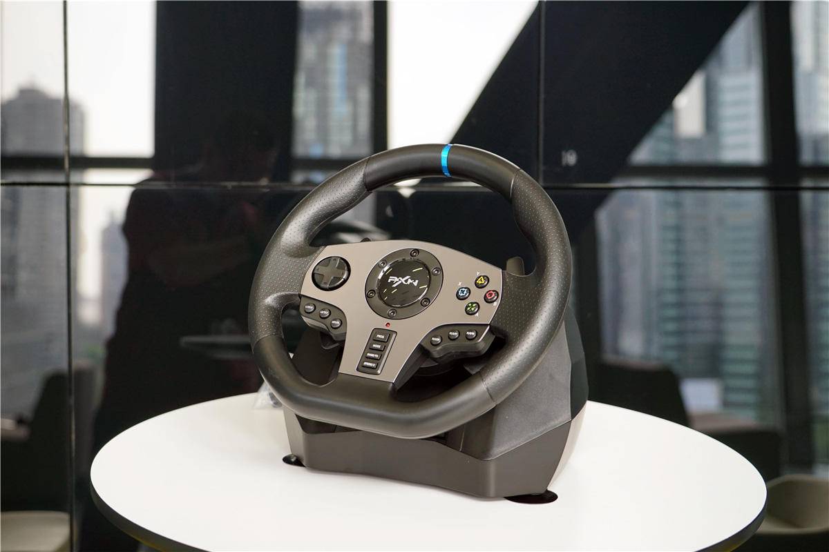 莱仕达v9方向盘深度评测,莱仕达v9玩地平线5方向盘