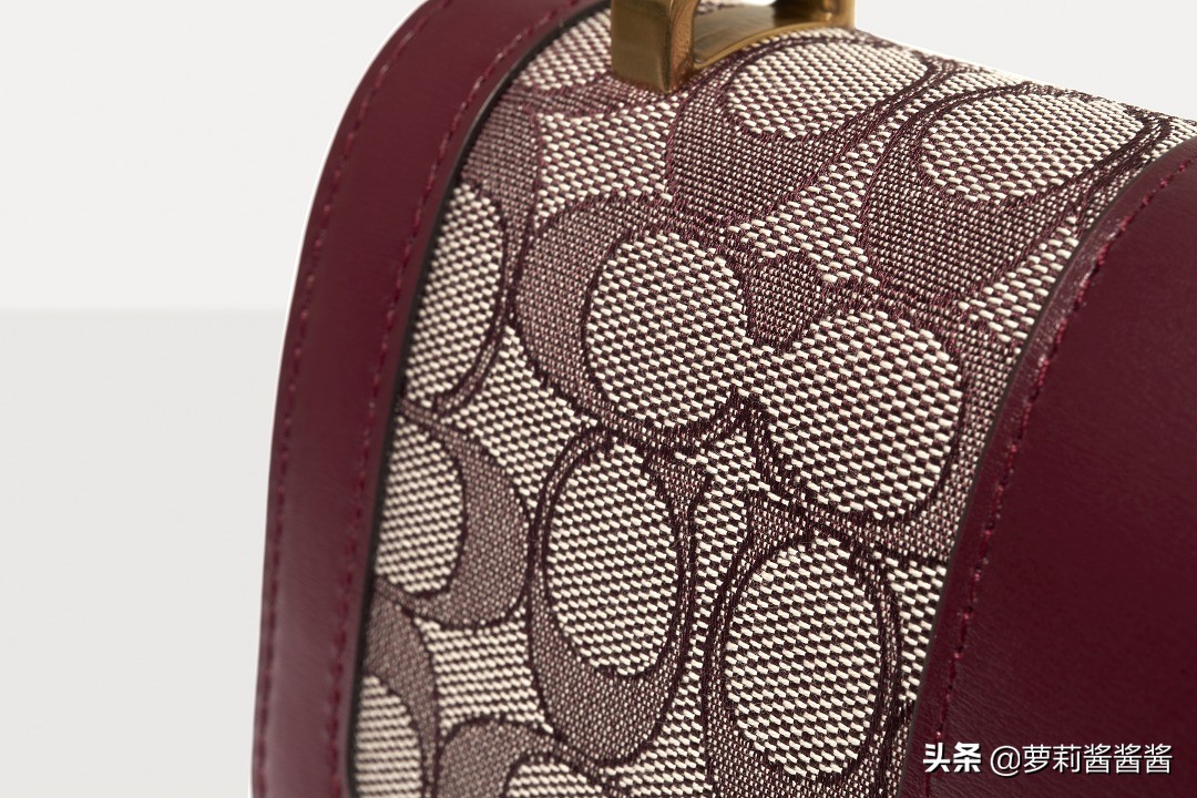 coach提花织物托特包,coach小号提花织物包