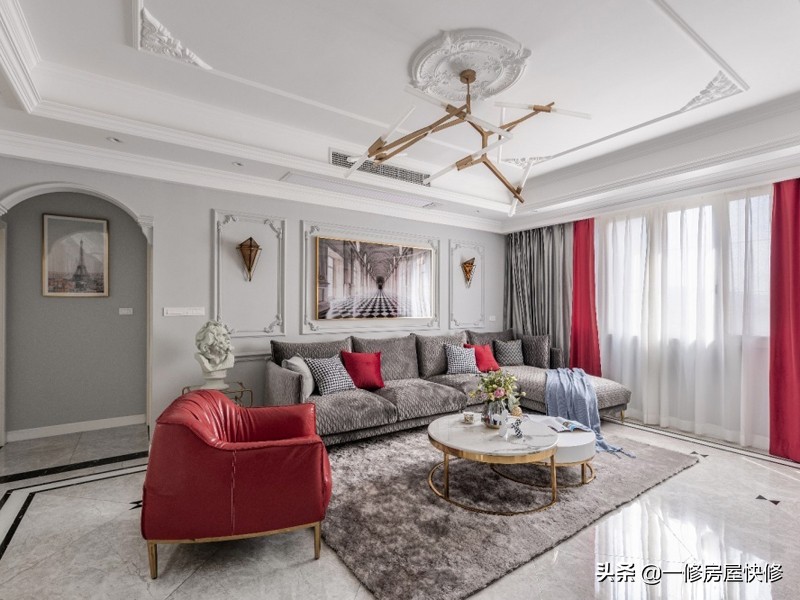 装修吊顶怎么处理梁,装修吊顶四角开裂怎么去维修