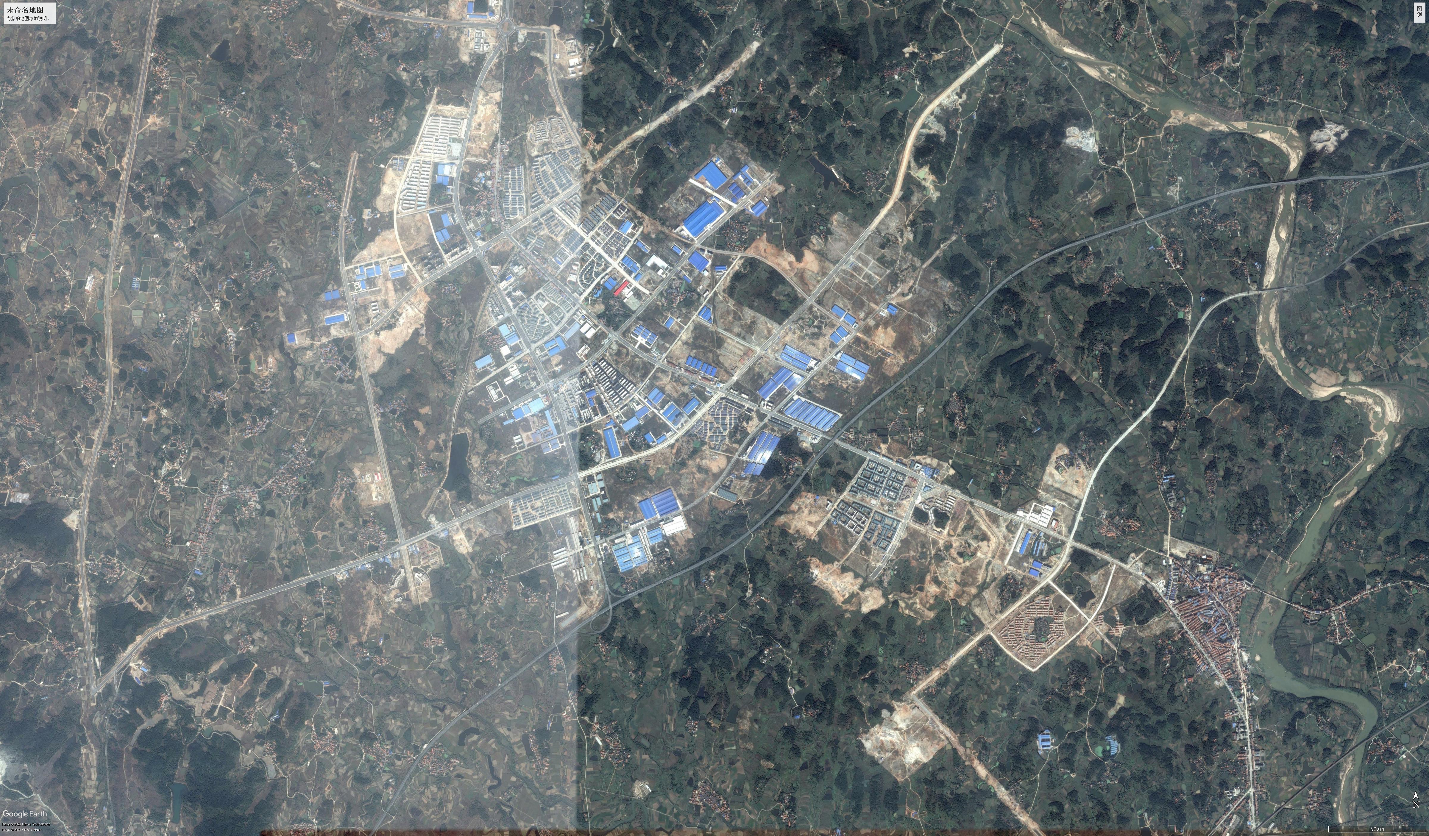 卫星地图看基地,卫星看凤凰