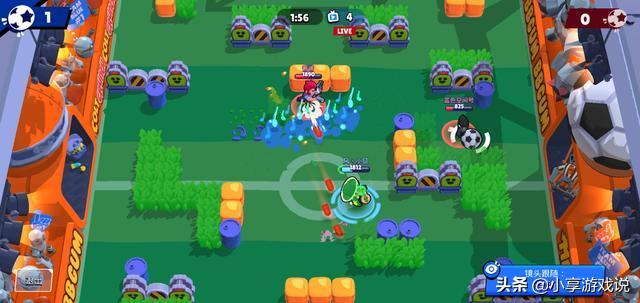 荒野乱斗足球模式精彩操作,荒野乱斗铲子足球模式打法思路