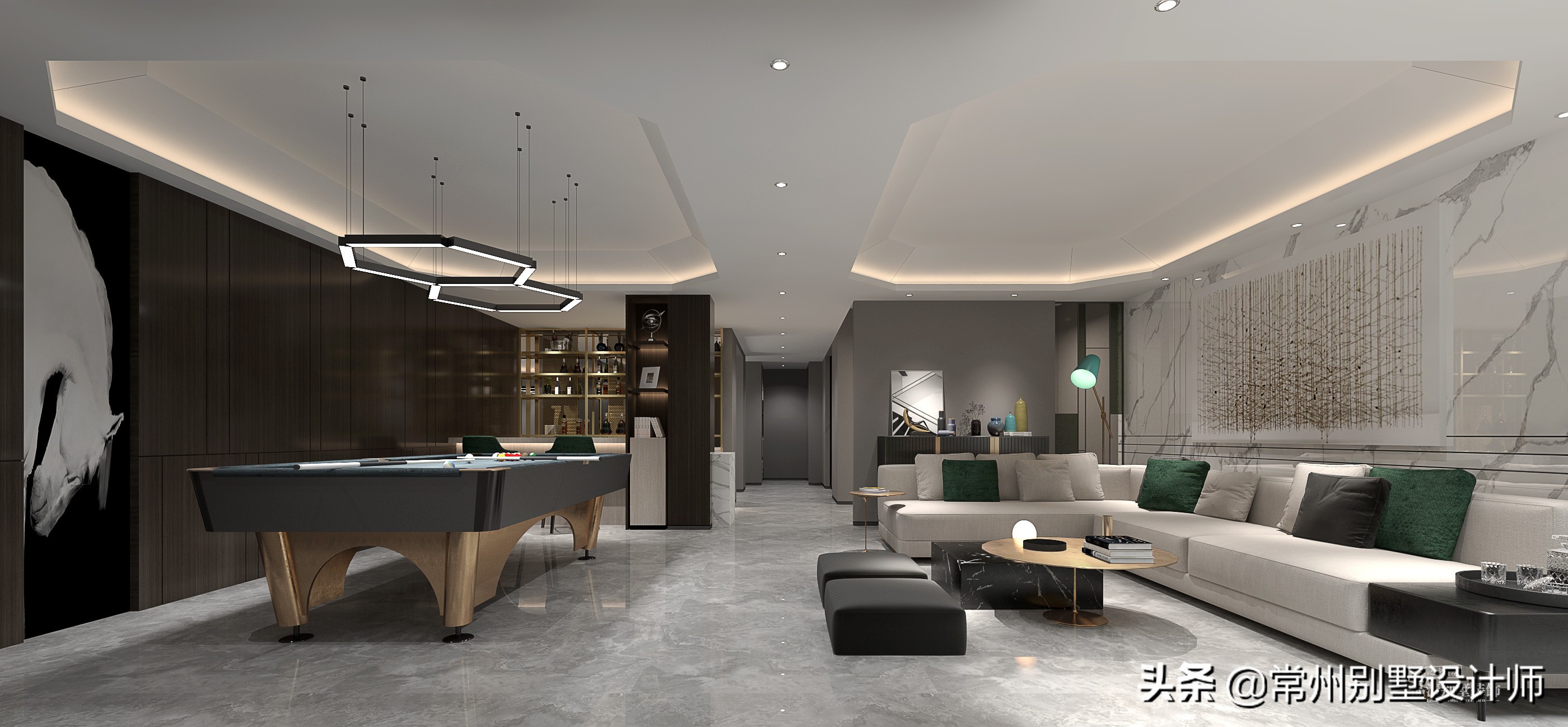 常州别墅设计装修风格效果图,常州别墅装修高级感