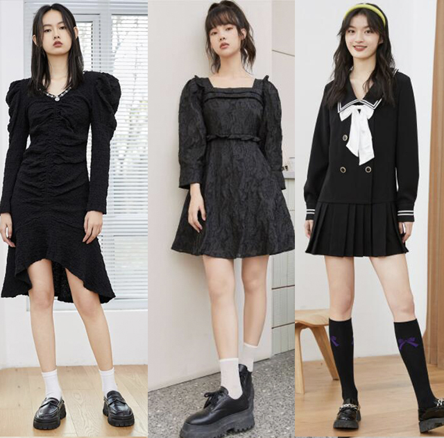 小个子冬季打底连衣裙,冬季毛呢打底连衣裙新款