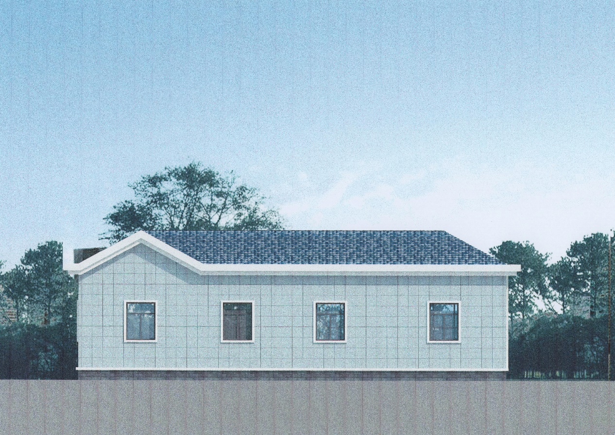 长15米宽10米房屋设计图平房,15米宽10米深一层平房