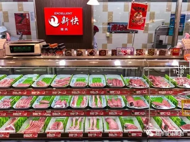 超市洗化区端架创意陈列图片欣赏,2000平超市布局与商品陈列图