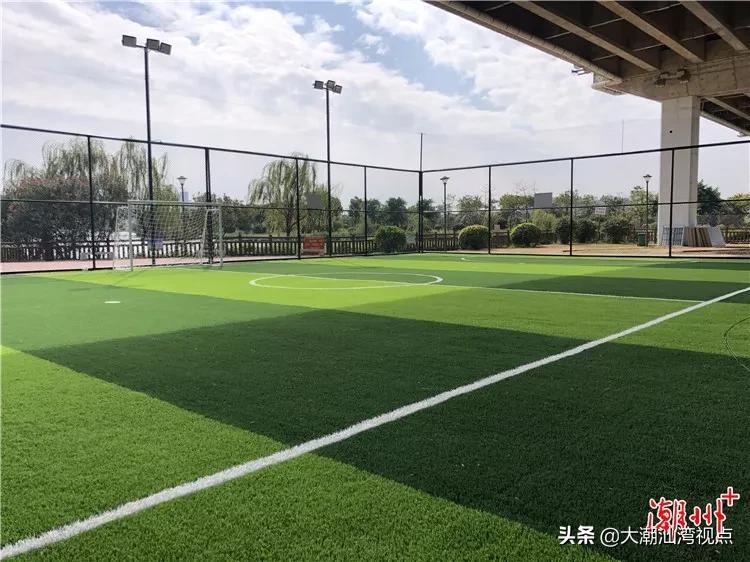 潮州金山大桥湿地公园球场,潮州金山大桥湿地公园进门